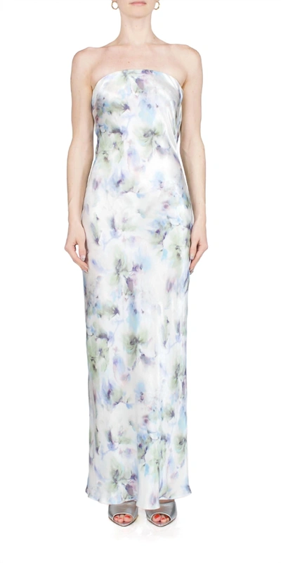 BEC + BRIDGE - AUDETTE STRAPLESS MAXI (Porcelain Floral)