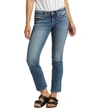 Silver Jeans Co. Britt Straight Leg Jeans In Multi