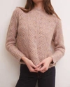 Z SUPPLY DOVE SWEATER IN SHADOW MAUVE