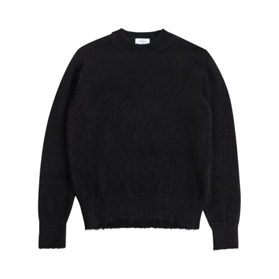 Pre-owned Off-white Mohair Arrow Knit Crewneck 'black/beige'