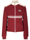 SPORTY AND RICH SPORTY & RICH X LACOSTE ZIP UP TRACK JACKET