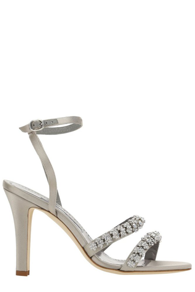 Manolo Blahnik Vedava Sandals In Lgry