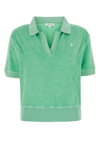 SPORTY AND RICH SPORTY & RICH LOGO DETAILED POLO SHIRT