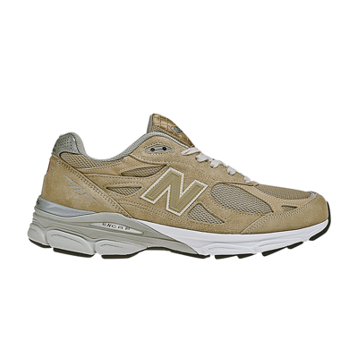 Pre-owned New Balance 990v3 Made In Usa 'beige' In Tan