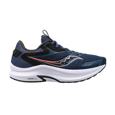 Pre-owned Saucony Wmns Axon 2 'navy Silver' In Blue