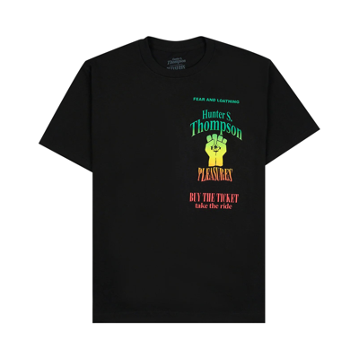 Pre-owned Pleasures Take The Ride T-shirt 'black'