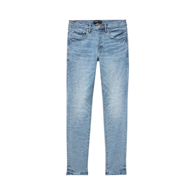 Pre-owned Purple Brand Skinny Jeans 'light Indigo' In Blue