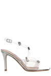 GIANVITO ROSSI GIANVITO ROSSI CRYSTAL FEVER CAGED SANDALS