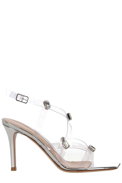 Gianvito Rossi Synthetic Fibers Shoes In White