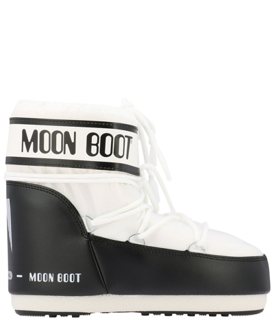 Moon Boot Low Lace In White
