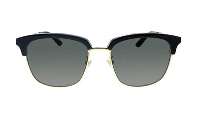 Gucci Gg 0697s 001 Square Sunglasses In Grey