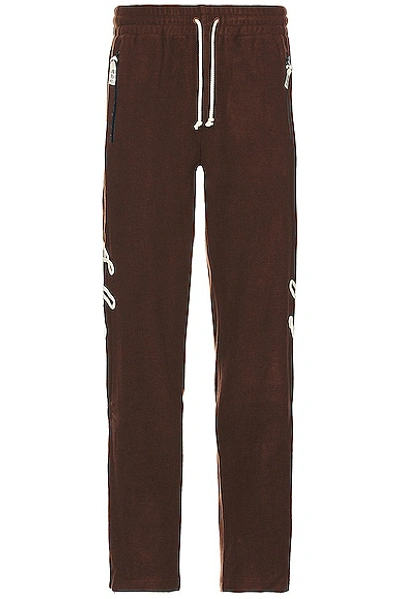 Advisory Board Crystals Logo-appliqué Track Pants In Wool Traok