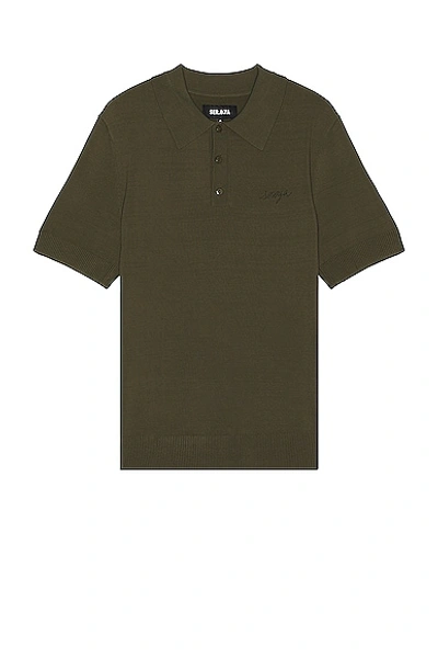 Ser.o.ya Men's Rafael Embroidered Logo Polo Shirt In Fort Green