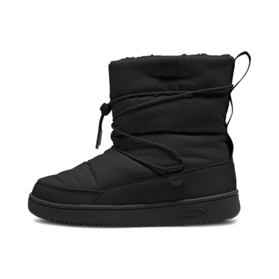 Puma Snowbae Women's Boots In Black-shadow Gray