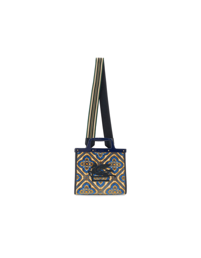 Etro Designer Handbags Love Trotter Bag Small In Multicolore