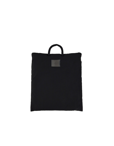 Our Legacy Tote Pillow Bag In Noir