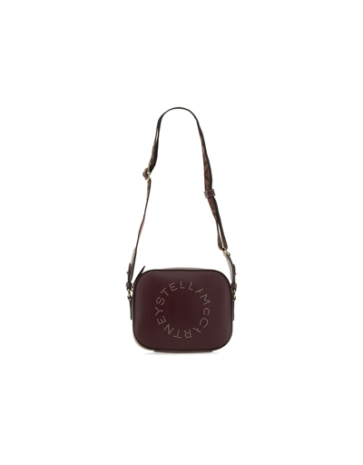 Stella Mccartney Mini Star Logo Bag In Rouge