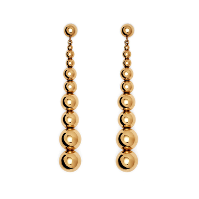 Lie Studio Josephine Earrings In 18k Gold-plated 925 Sterling Silver