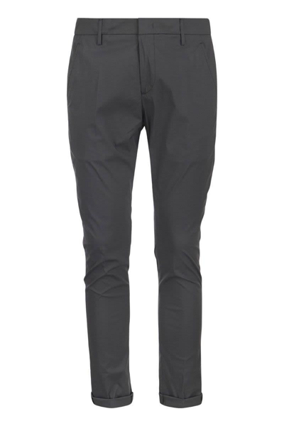 Dondup Men's Gaubert - Slim-fit Jersey Trousers In Grey