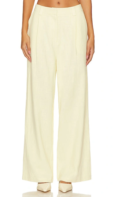Lioness Leo Pant In Yellow
