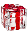Godinger Bow Present Box In Red