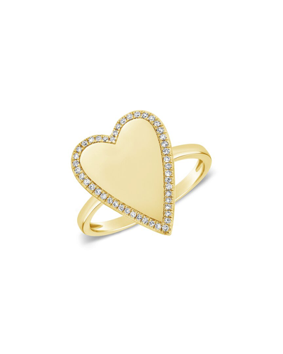 Sabrina Designs 14k 0.11 Ct. Tw. Diamond Heart Ring