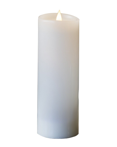Seasonal Llc Seasonal Decor Classic Motion Flameless Candle 4x10 In White
