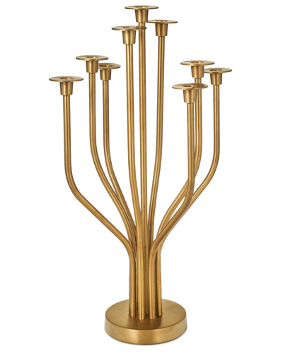 Godinger Radiant Tree 9-light Candelabra In Gold