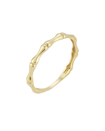 Ember Fine Jewelry 14k Bamboo Band Ring In Gold