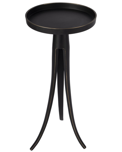 Butler Specialty Company Monique Large Pedestal Accent Table In Black