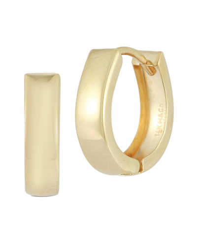 Ember Fine Jewelry 14k Bold Oval Huggie Earrings