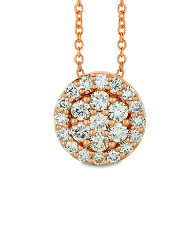 Le Vian 14k Strawberry Gold 0.68 Ct. Tw. Diamond Pendant Necklace