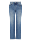 Ami Alexandre Mattiussi Ami Alexandre Matiussi Loose Jeans With Straight Cut In Blue
