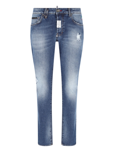 Philipp Plein Jeans In Blue