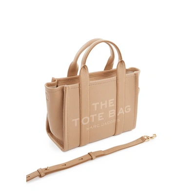 Marc Jacobs The Tote Mini Leather Tote Bag In Camel