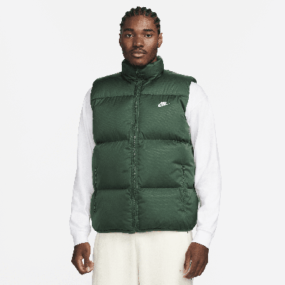 Nike Men's  Sportswear Club Primaloftâ® Water-repellent Puffer Vest In Green