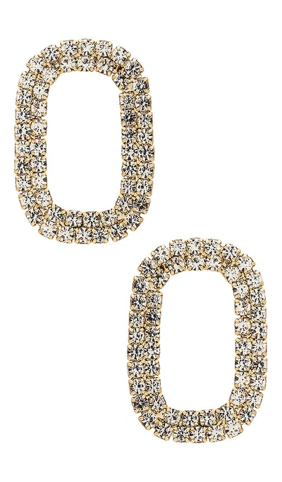 Ettika Charity Earrings In Metallic Gold