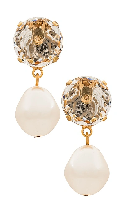 Jennifer Behr Tabitha Earring In Metallic Gold