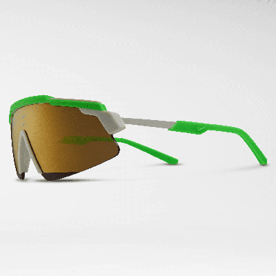 Nike Unisex Marquee Mirrored Sunglasses In Green