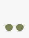 OLIVER PEOPLES OLIVER PEOPLES WOMEN'S OV5459SU ROMARE ROUND-FRAME ACETATE SUNGLASSES