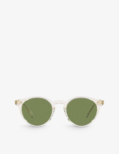 Oliver Peoples Womens Ov5459su Romare Round-frame Acetate Sunglasses