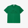 LACOSTE MEN'S BIG FIT QUILTED CROC T-SHIRT - 4XL BIG