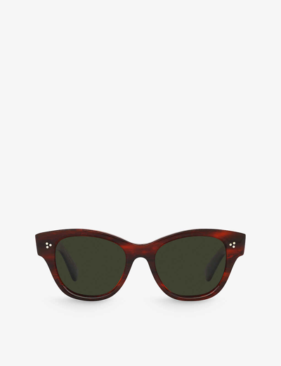 Oliver Peoples Woman Sunglass Ov5490su Eadie In G-15 Polar