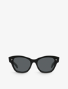 Oliver Peoples Womens Ov5490su Eadie Rectangle-frame Acetate Sunglasses