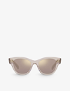 OLIVER PEOPLES OLIVER PEOPLES WOMEN'S OV5490SU EADIE RECTANGLE-FRAME ACETATE SUNGLASSES