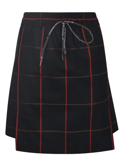 VIVIENNE WESTWOOD CHECK-PRINT ORB-LOGO KILT SKIRT