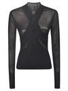 Isabel Marant Resly Fine-knit Top In Black