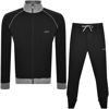 Hugo Boss Boss Lounge Tracksuit Black In Black