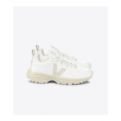 Veja Venturi Chunky Leather Trainers Col: White/ Pierre, Size: 5