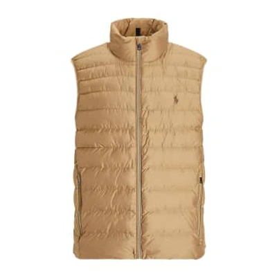 Ralph Lauren Menswear Terra Insulated Vest In Neutrals